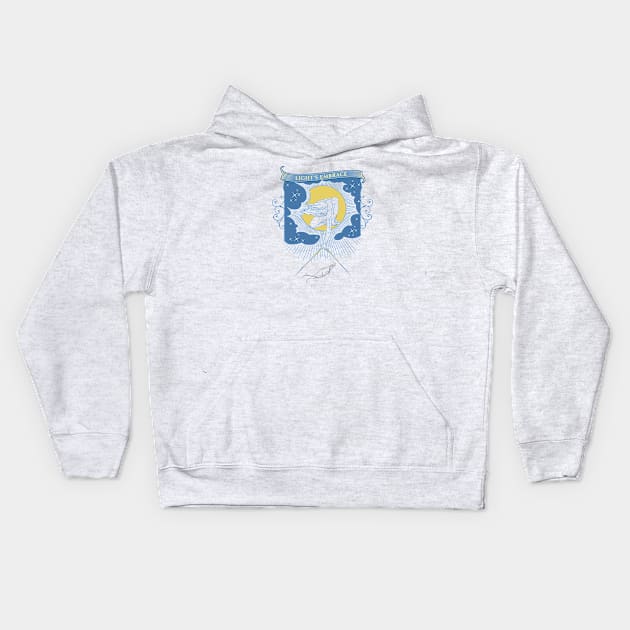 Light's Embrace - Creation Kids Hoodie by Urban Gypsy Designs